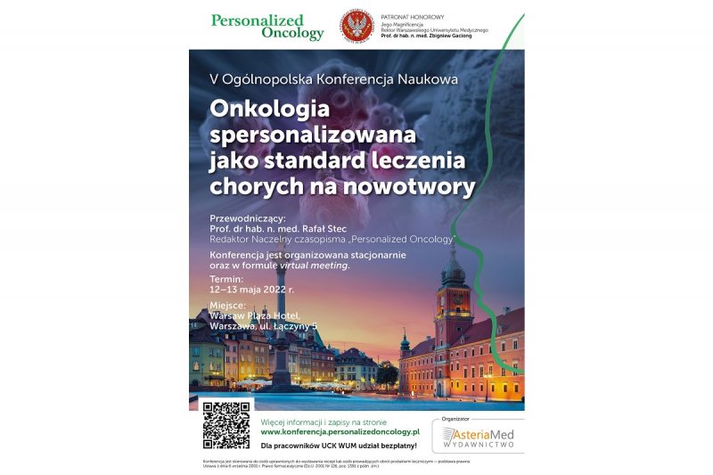 V Ogólnopolska Konferencja Naukowa Onkologia spersonalizowana jako