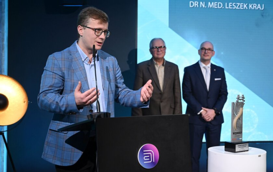 Onkolog Leszek Kraj nagrodzony w konkursie Wizjonerzy-Reformatorzy Zdrowia 2025