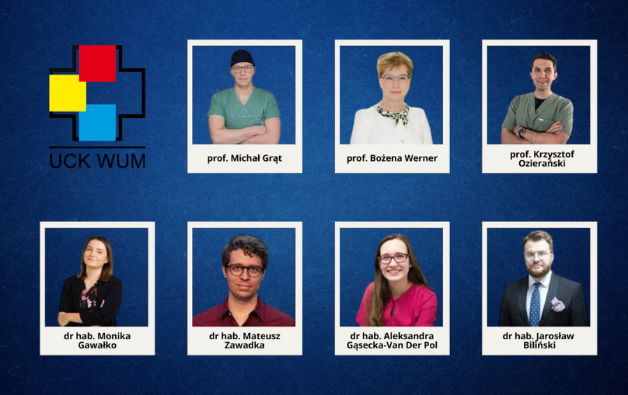 Specjaliści UCK WUM nominowani do konkursu „Osobowość Roku 2025”